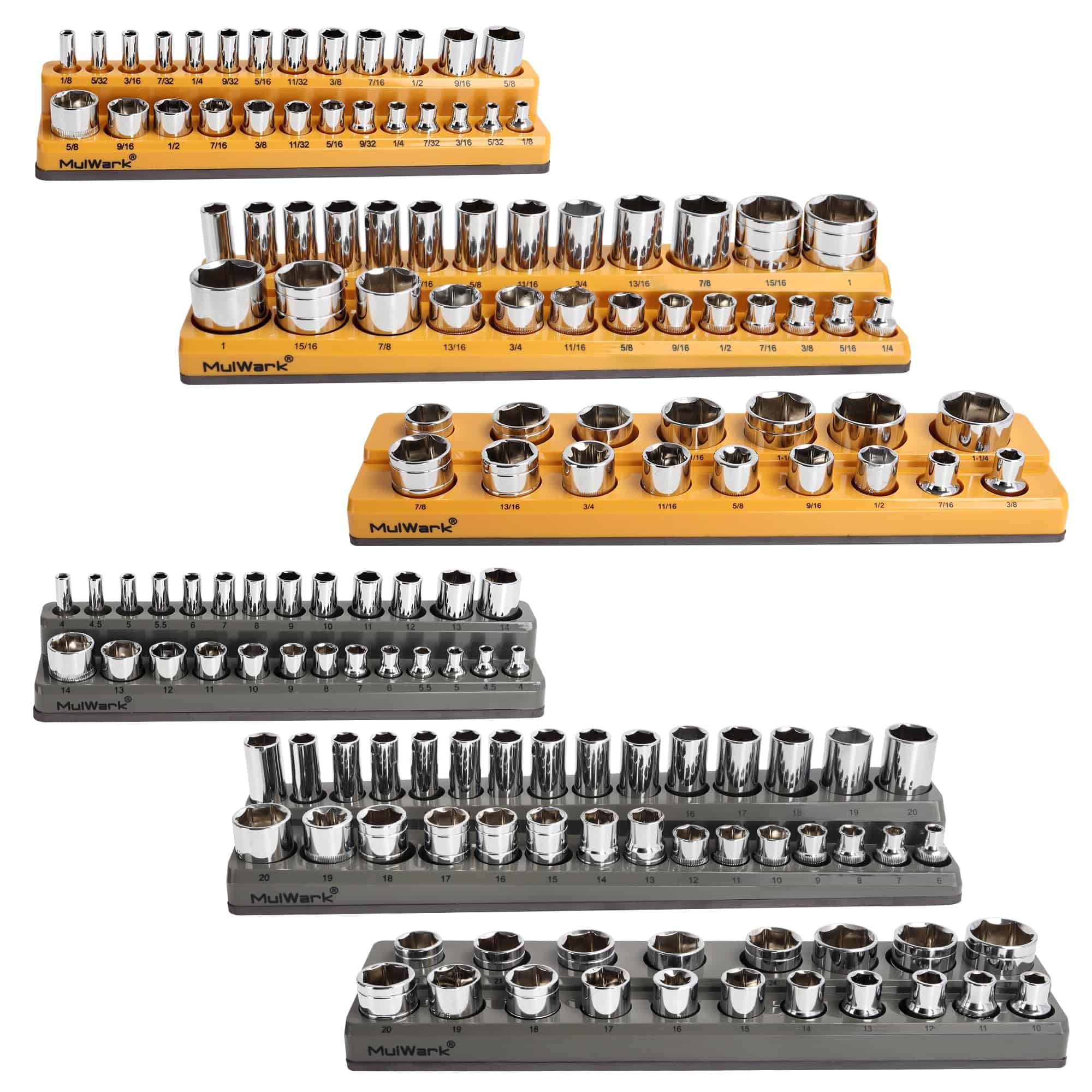 Juego de Organizadores de Enchufes Magnéticos Mulwark 6