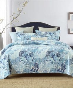 Juego de Colchas de Algodón de Ensueño Otoñal con Diseño