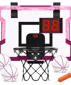 HYES Canasta de Baloncesto para Interiores para Niños con
