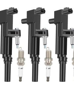 ECCPP UF640 3 bobinas de encendido con 3 bujías de iridio