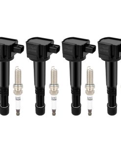 ECCPP UF712 4 bobinas de encendido con 4 bujías de iridio