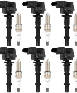 ECCPP UF535 6 bobinas de encendido con 6 bujías de iridio