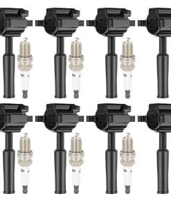 ECCPP UF415 8 bobinas de encendido con 8 bujías de iridio