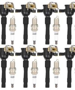 ECCPP UF354 8 bobinas de encendido con 8 bujías de iridio