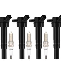 ECCPP UF651 4 bobinas de encendido con 4 bujías de iridio