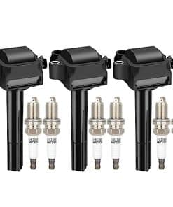 Conjunto de 3 bobinas de encendido UF155 con 6 bujías de