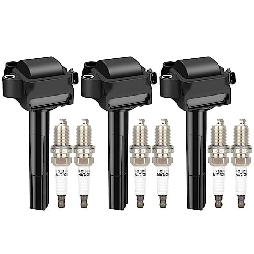 Conjunto de 3 bobinas de encendido UF155 con 6 bujías de