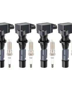 ECCPP UF540 4 bobinas de encendido con 4 bujías de iridio