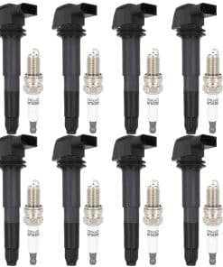 ECCPP UF513 8 bobinas de encendido con 8 bujías de iridio