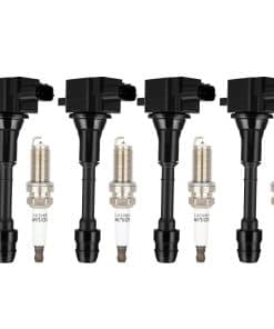 ECCPP UF350 4 bobinas de encendido con 4 bujías de iridio