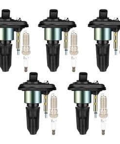 ECCPP GN10114 5 bobinas de encendido con 5 bujías de iridio