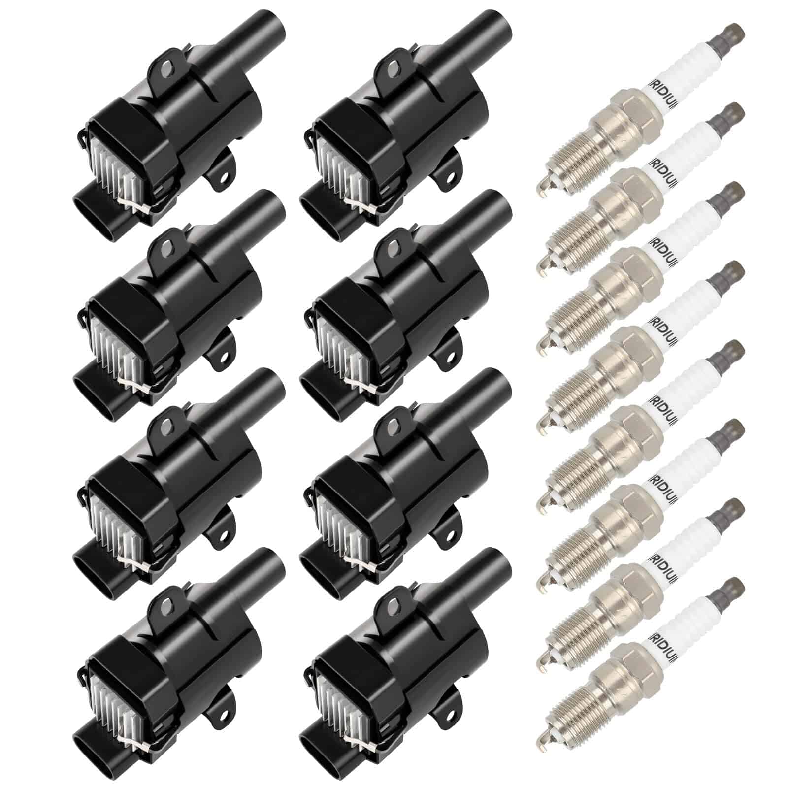 ECCPP 12622553 1 8 bobinas de encendido con 8 bujías de - Imagen 10