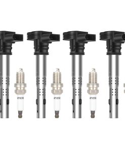 ECCPP UF523 4 bobinas de encendido con 4 bujías de iridio