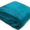 Manta de cama de franela Comfort Lab - Suave, -Teal