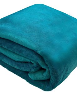 Manta de cama de franela Comfort Lab - Suave, -Teal
