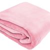 Manta de Cama de Felpa Comfort Lab - Suave, -Rosa