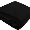 Manta de Cama de Felpa Comfort Lab - Suave, -Negro