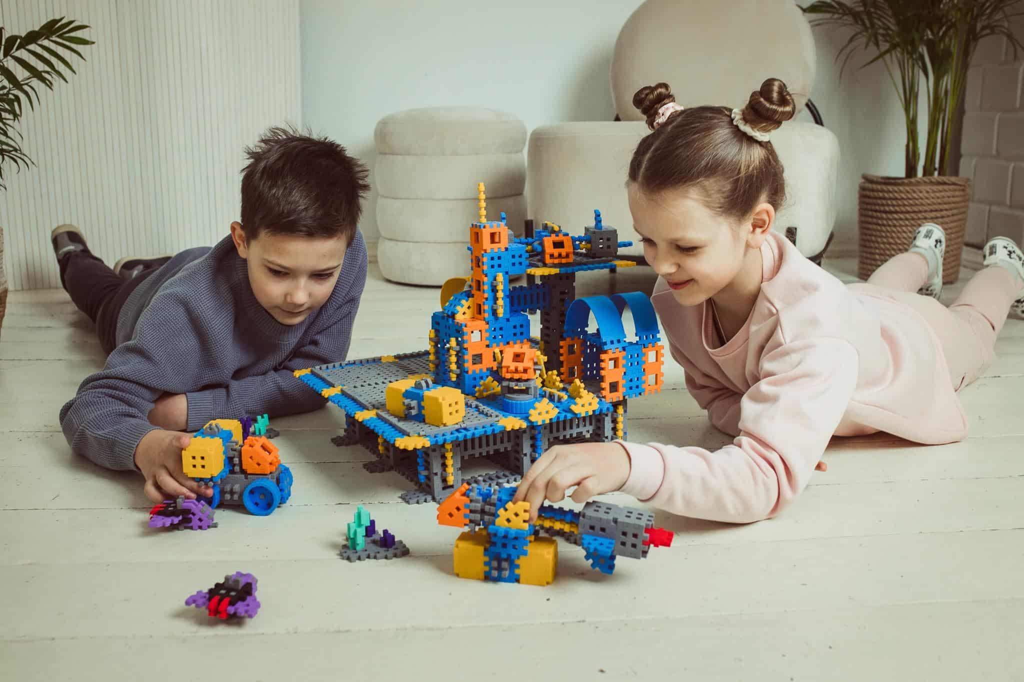 Marioinex Mini Waffle Space Base Large Construction Playset - Imagen 5