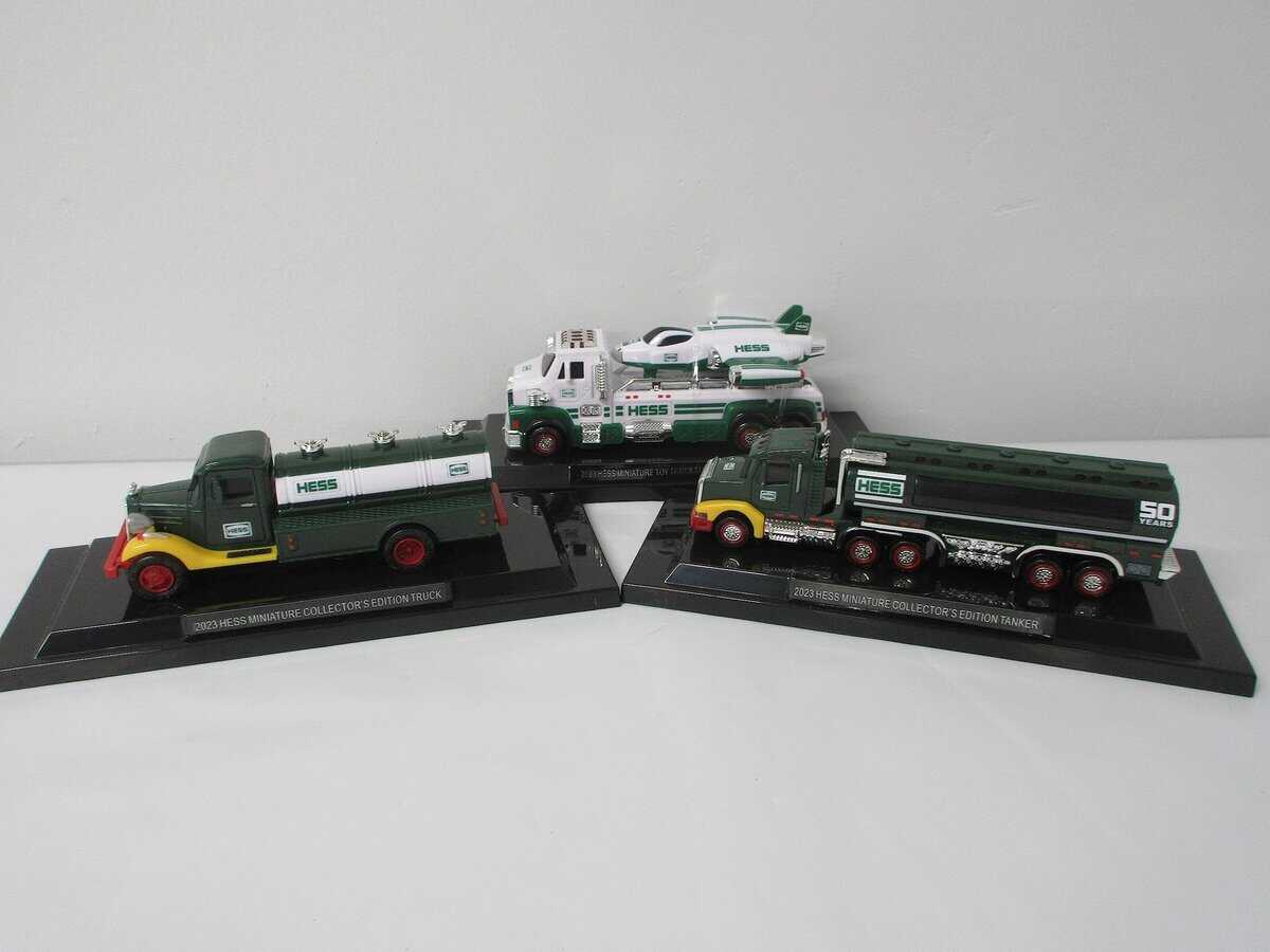 Colección mini 25 aniversario del camión de juguete Hess