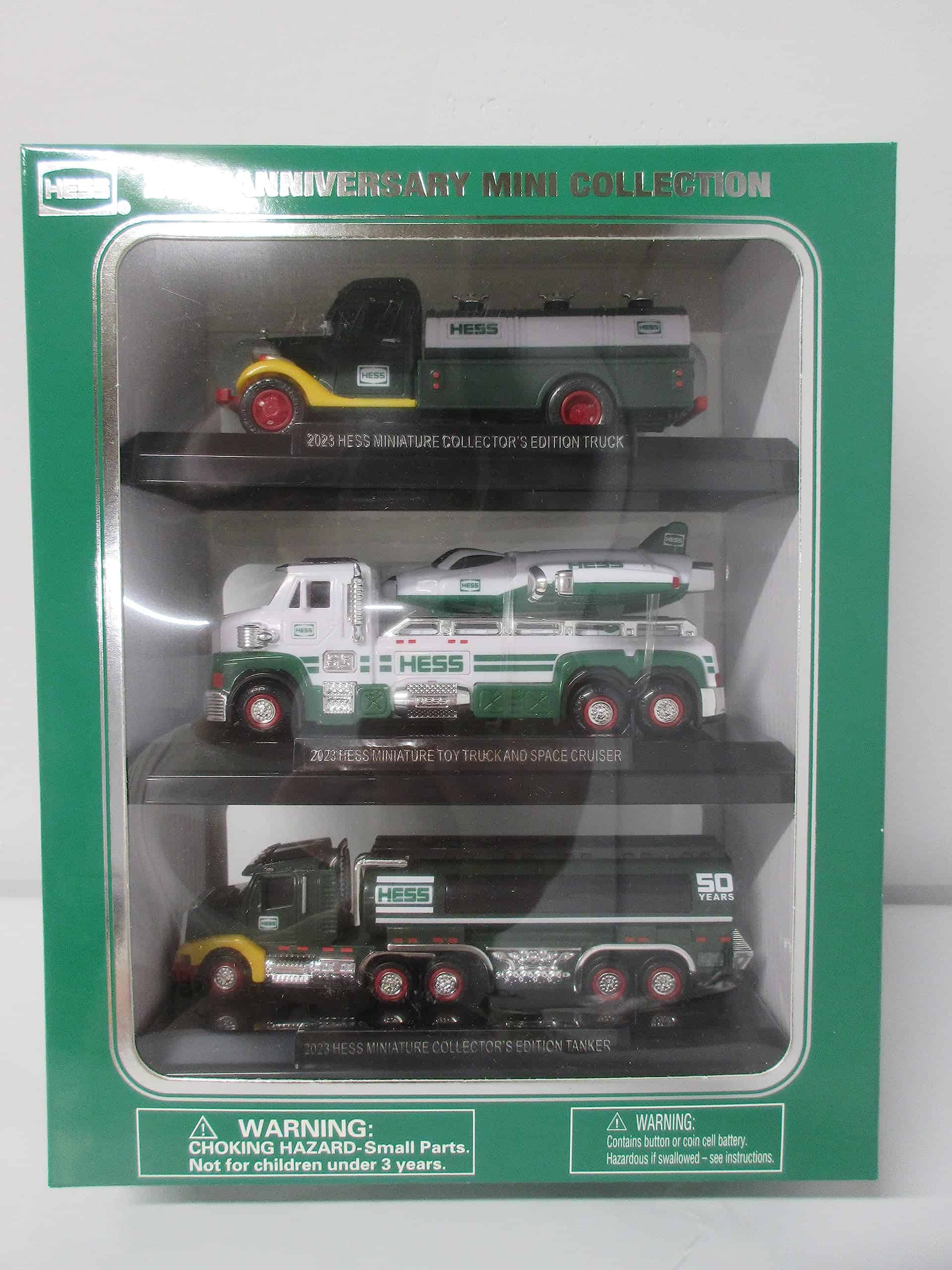 Colección mini 25 aniversario del camión de juguete Hess - Imagen 10