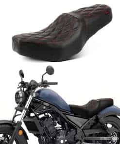 Asiento de una sola pieza para conductor y pasajero con