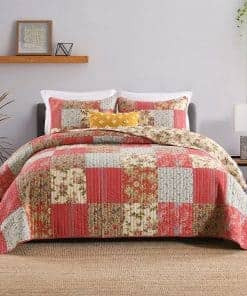 Juego de Colcha de Algodón de Otoño Dream Reversible, Funda