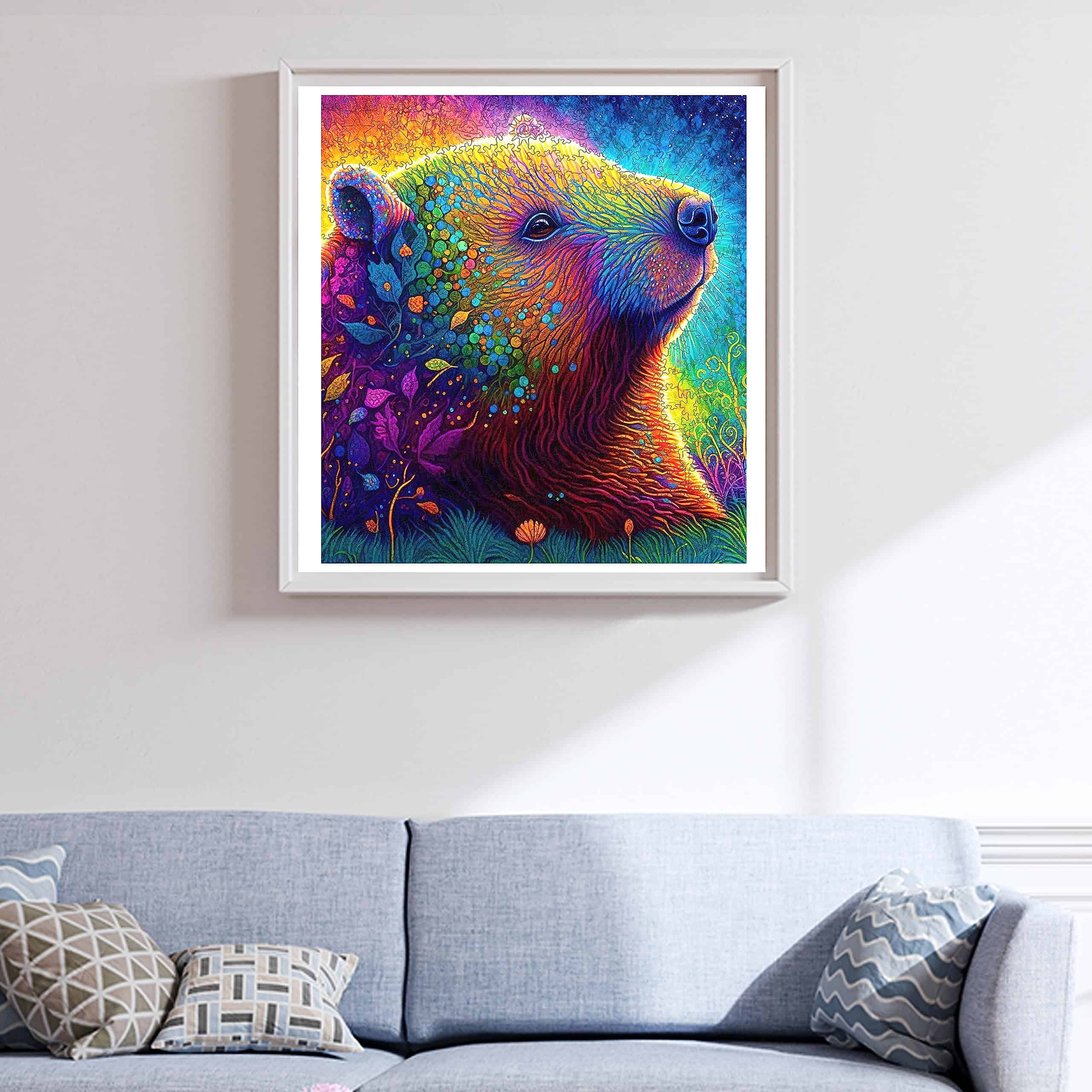 Rompecabezas de Madera Único Mys Aurora - Oso Aurora, 500 - Imagen 7