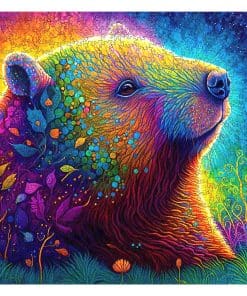 Rompecabezas de Madera Único Mys Aurora - Oso Aurora, 500