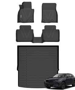 Conjunto de tapetes para piso y protector de carga para