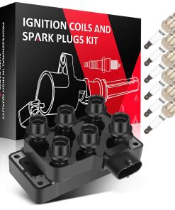 SCITOO 1 bobina de encendido con 6 bujías de iridio para