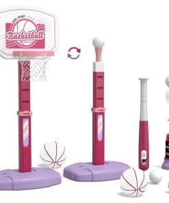 Juego de Canasta de Baloncesto para Niños y Juego de Tee