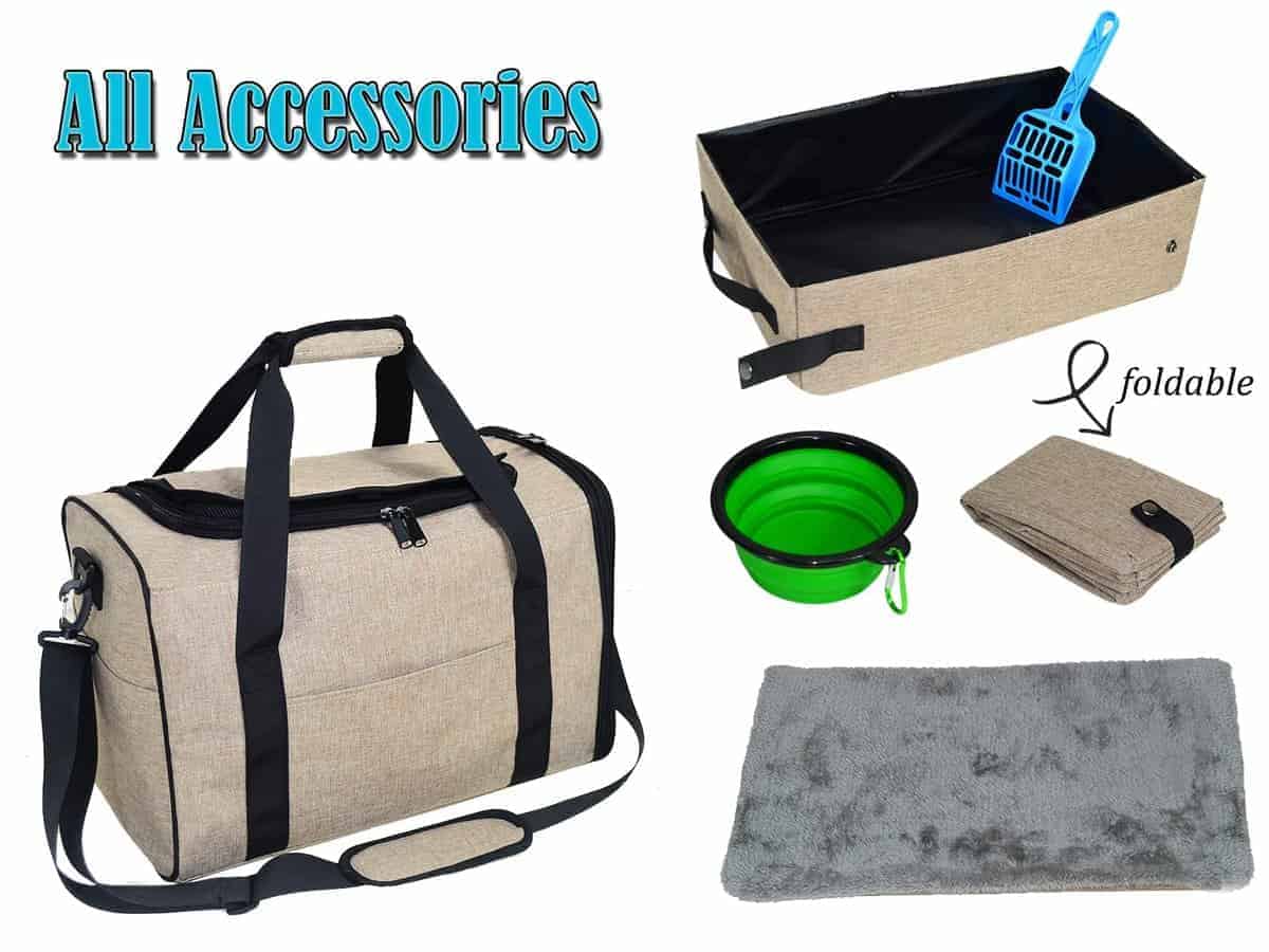 Bolso transportador para mascotas, Bolso transportador de - Imagen 3