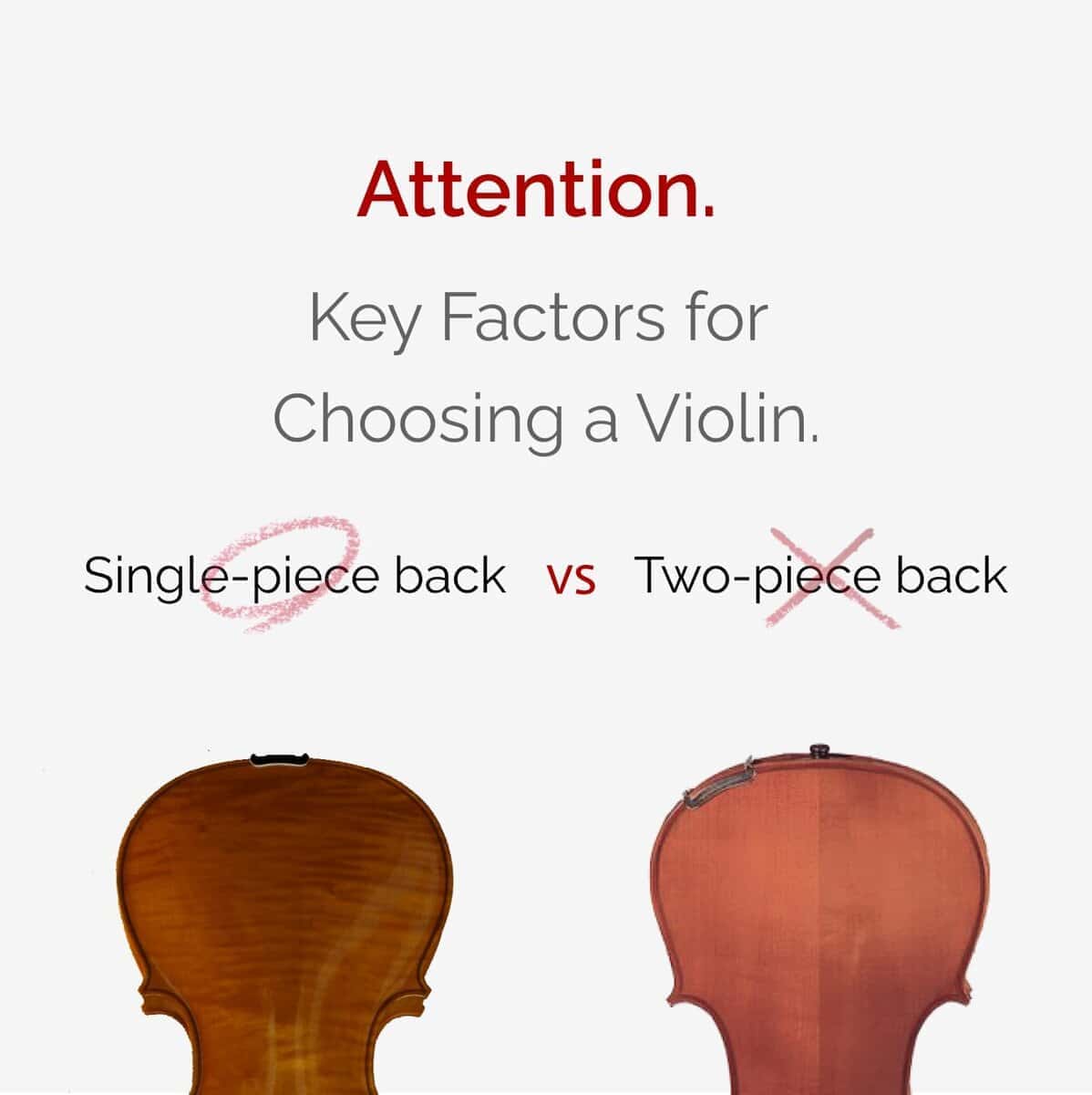 Set de Violín CLAVIO 4/4 Tamaño Completo, 3/4 Tamaño Violín - Imagen 4