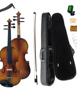 Set de Violín CLAVIO 4/4 Tamaño Completo, 3/4 Tamaño Violín