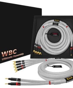 WORLDS BEST CABLES 12 pies Ultimate - 9 AWG - Ultra-Pure