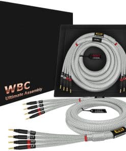 Cable de Altavoz de HiFi Audiophile Premium 8 Pies - 12 AWG
