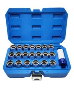 JEUCLEL 21PCS Juego de Llave de Tuerca de Bloqueo de Rueda