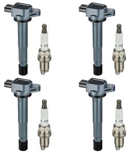 Paquete de Bobina de Encendido UF417 y Bujías de Iridio