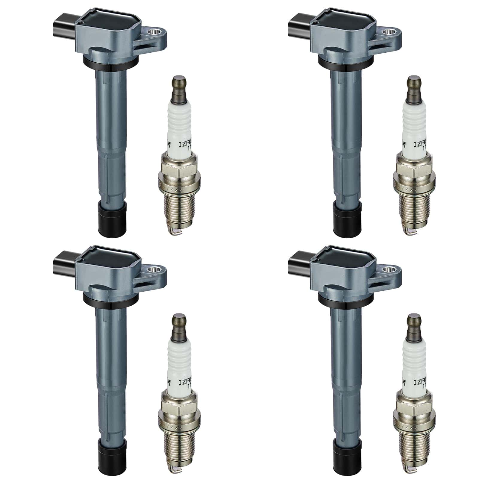 Paquete de Bobina de Encendido UF417 y Bujías de Iridio