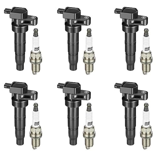 Conjunto de 6 Bobinas de Encendido UF-546 y Bujías de
