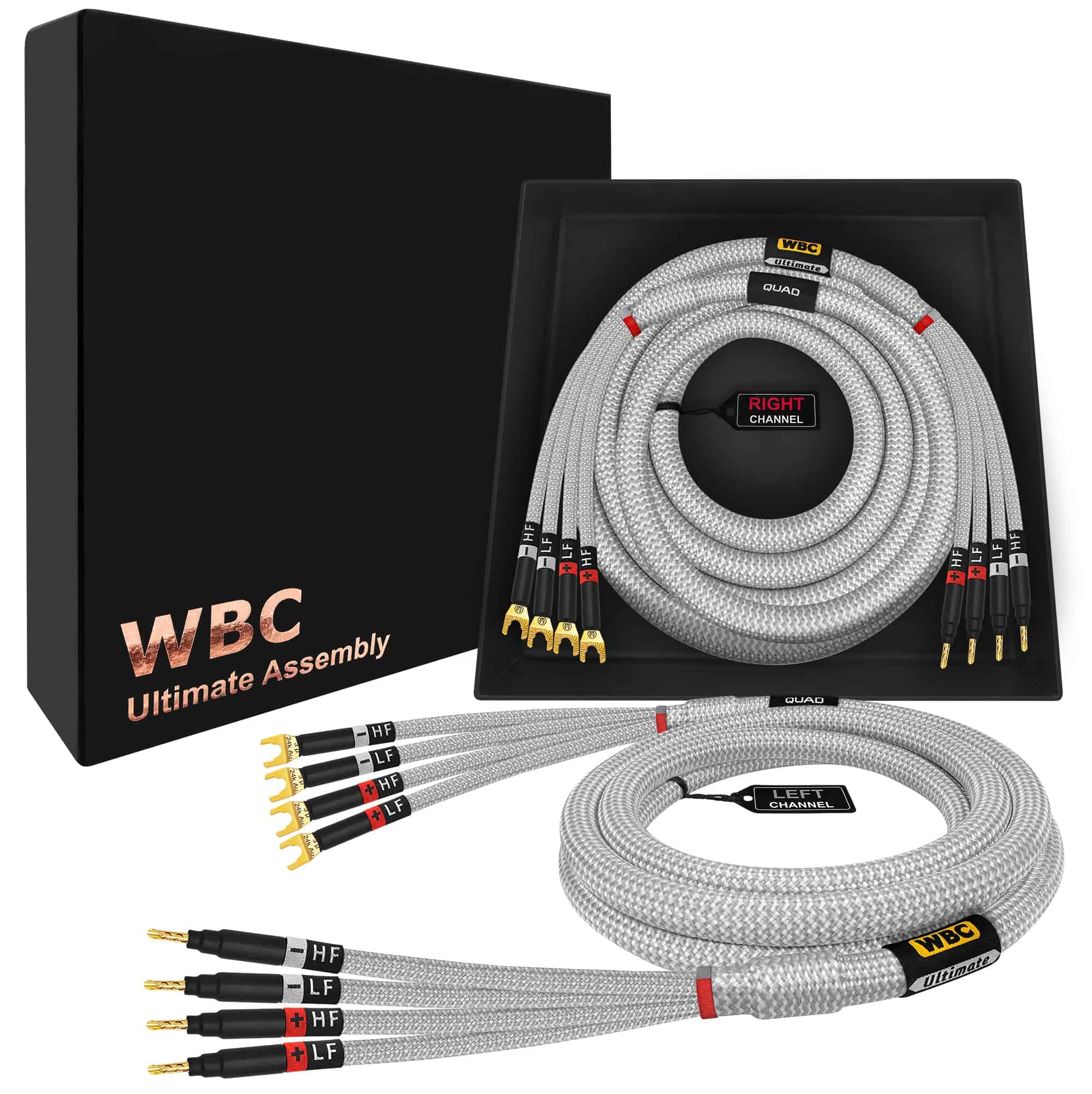 WORLDS BEST CABLES 6 pies Ultimate - 12 AWG - Ultra-Pure