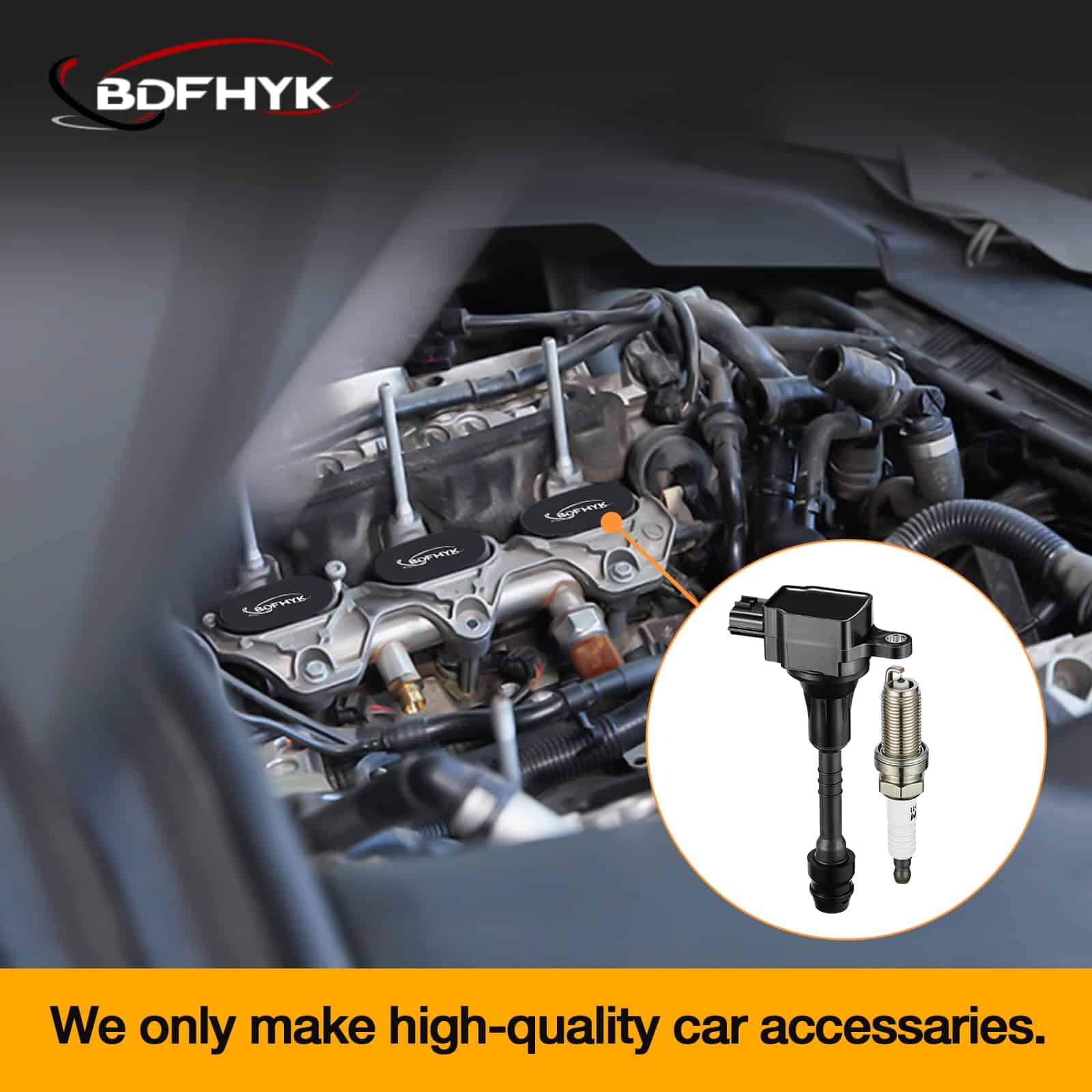 Bobina de Encendido UF351 y Bujías de Iridio 4505 - Imagen 8