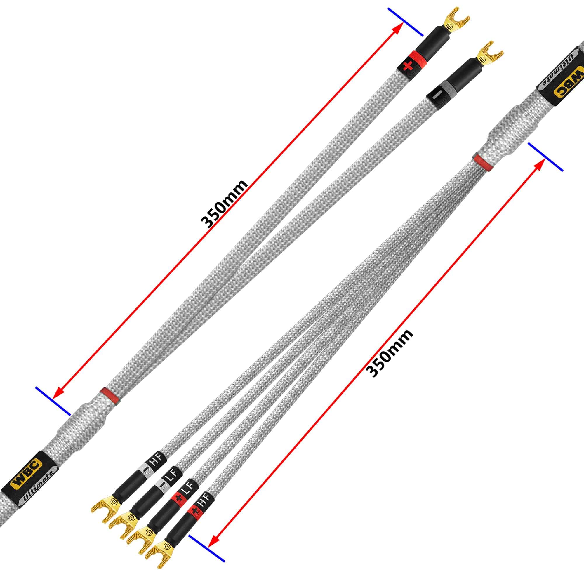 Cable de altavoz bi-cable WORLDS BEST CABLES Ultimate de 8 - Imagen 8