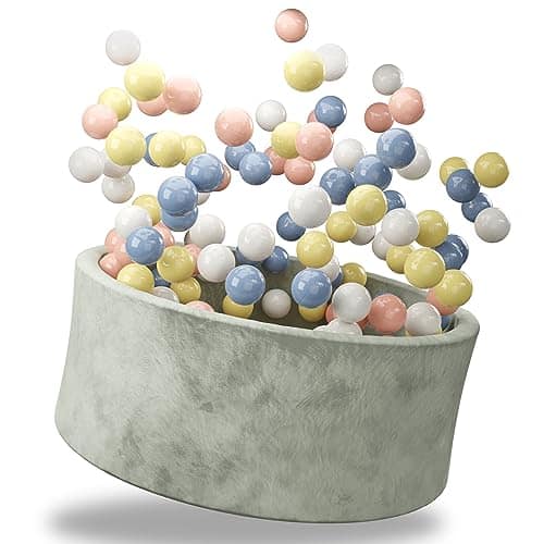 Piscina de Pelotas, 250 Pelotas para Niños de 1-3 Años, - Imagen 9