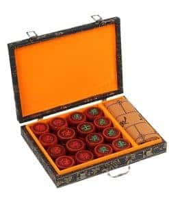 Juego de Ajedrez Chino (Xiangqi) Piezas de Madera de Roble
