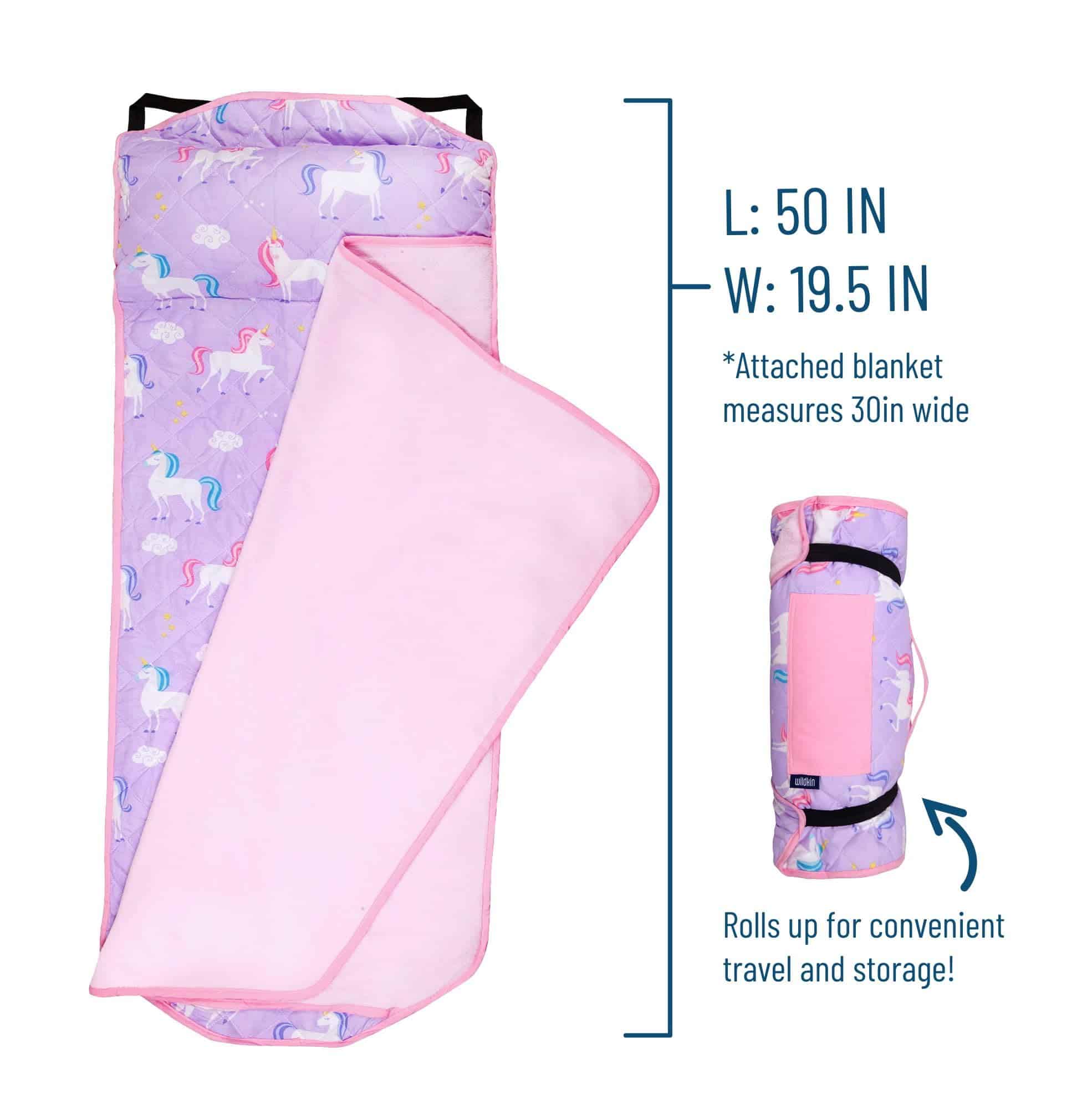 Wildkin Microfiber Modern Quilted Nap Mat with Reusable - Imagen 5