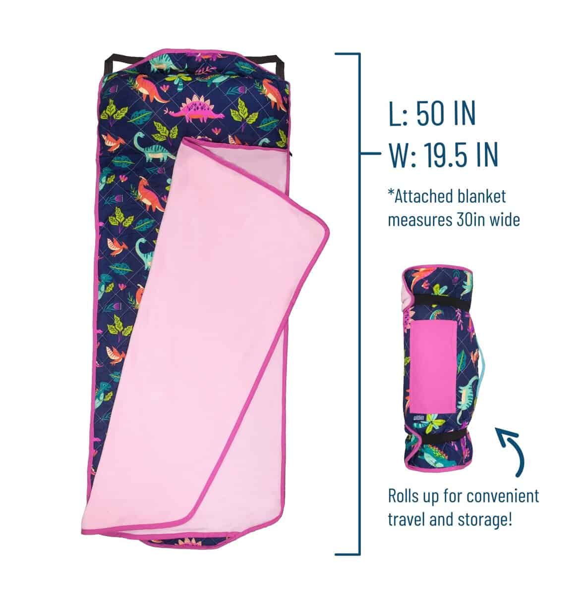 Wildkin Colchoneta de Siesta Acolchada de Microfibra - Imagen 5