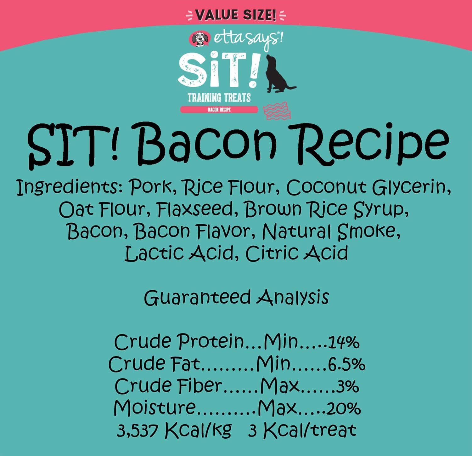 ETTA SAYS! Premios de Entrenamiento de Tocino para Perros - Imagen 3