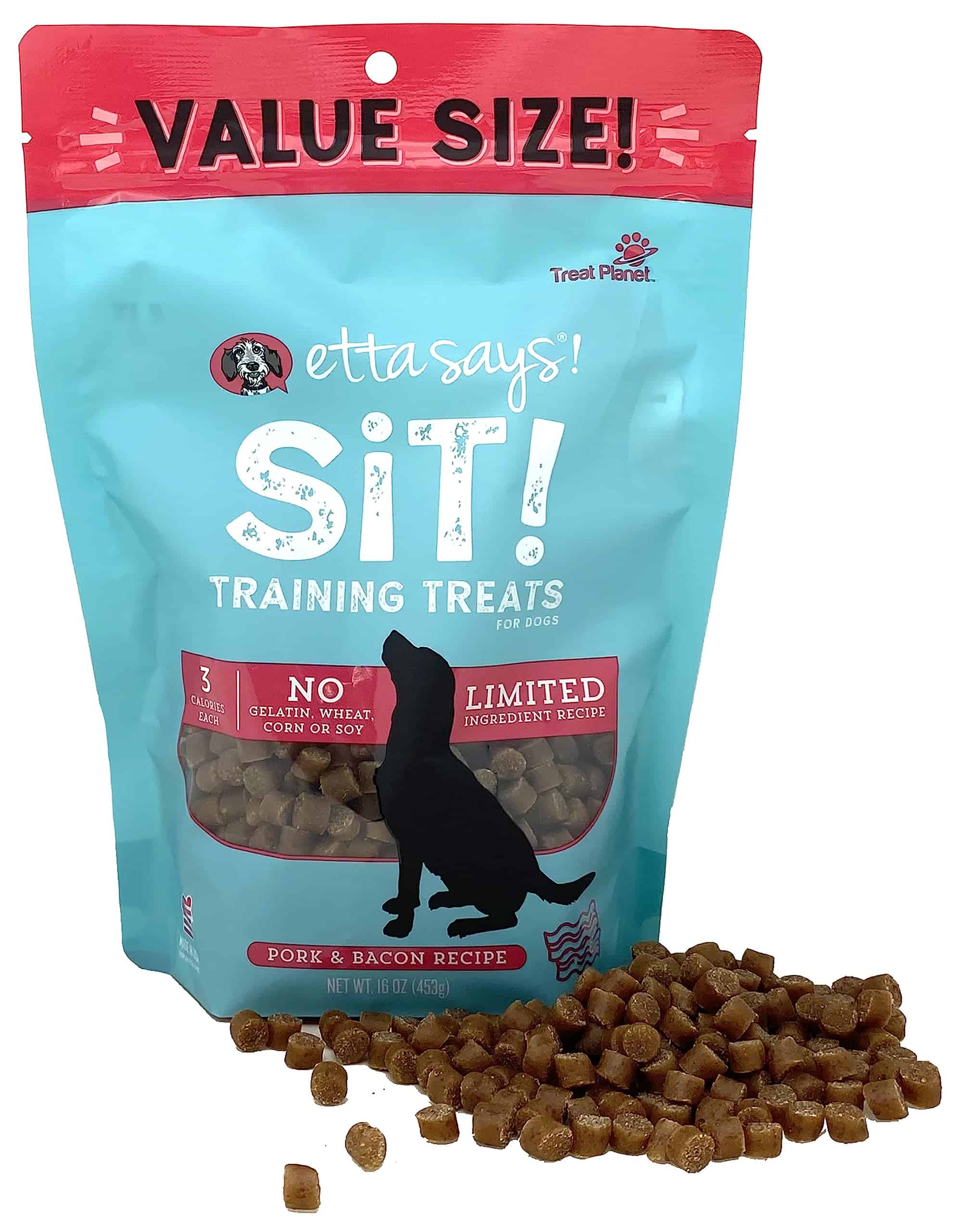 ETTA SAYS! Premios de Entrenamiento de Tocino para Perros