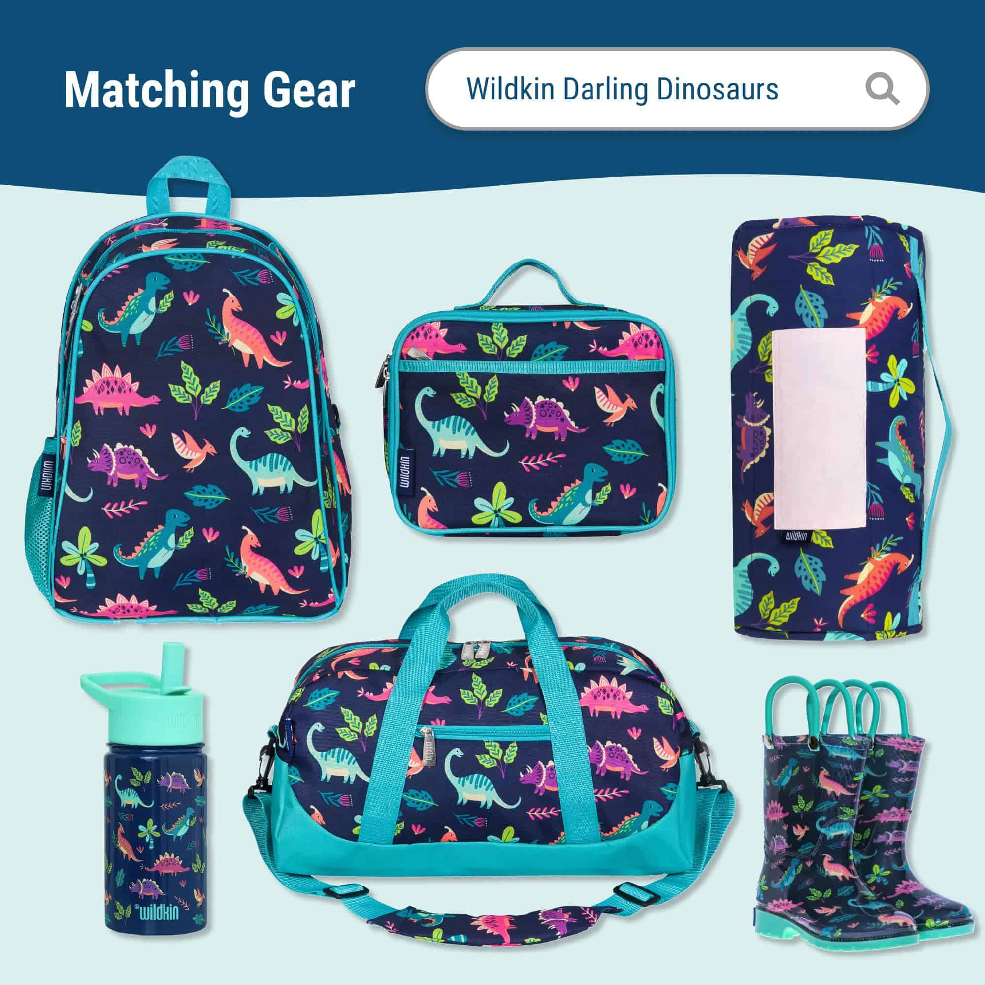 Wildkin Microfiber Nap Mat con Almohada -Darling Dinosaurs - Imagen 6